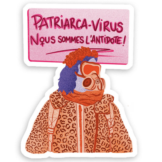Stickers Holographique Patriarca-virus