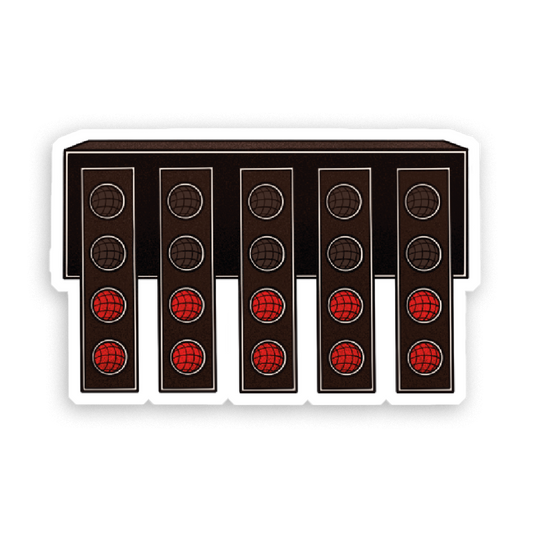 Stickers Holographique Feux de départ