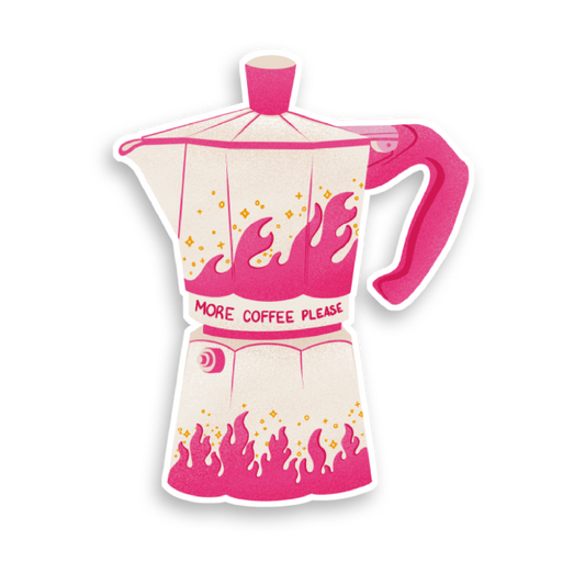 Holografische Milchshake-Aufkleber