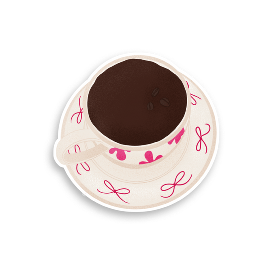 Holografische Milchshake-Aufkleber