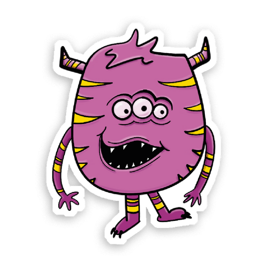 Holografische Milchshake-Aufkleber