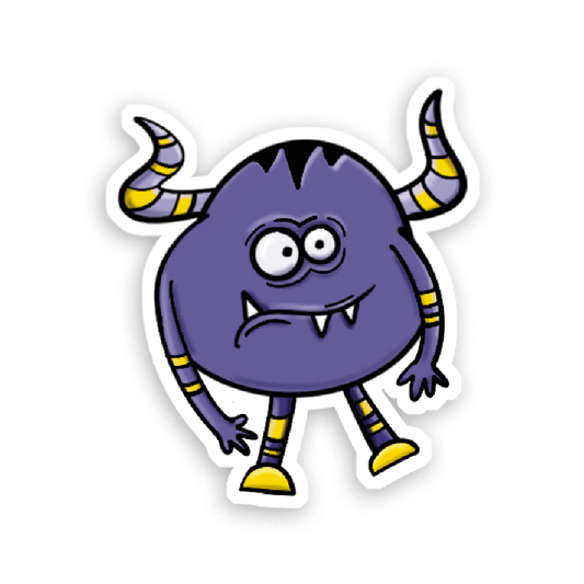 Holografische Milchshake-Aufkleber