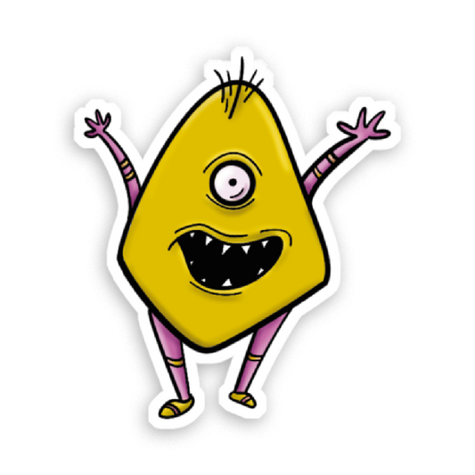 Holografische Milchshake-Aufkleber