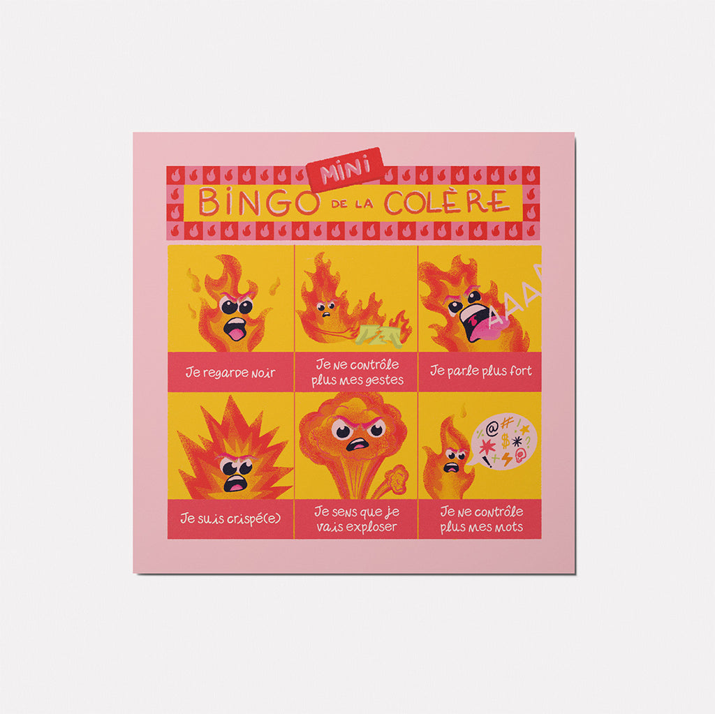Bingo de mes émotions
