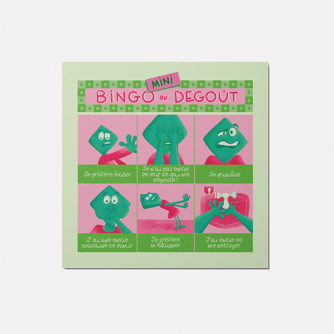 Bingo de mes émotions