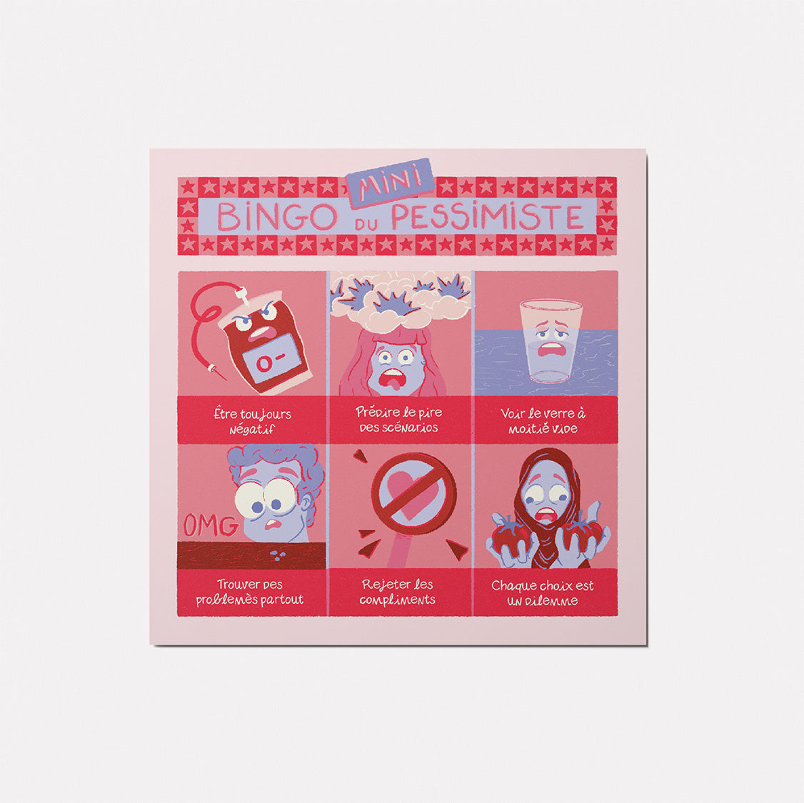 Mini Bingo du pessimiste