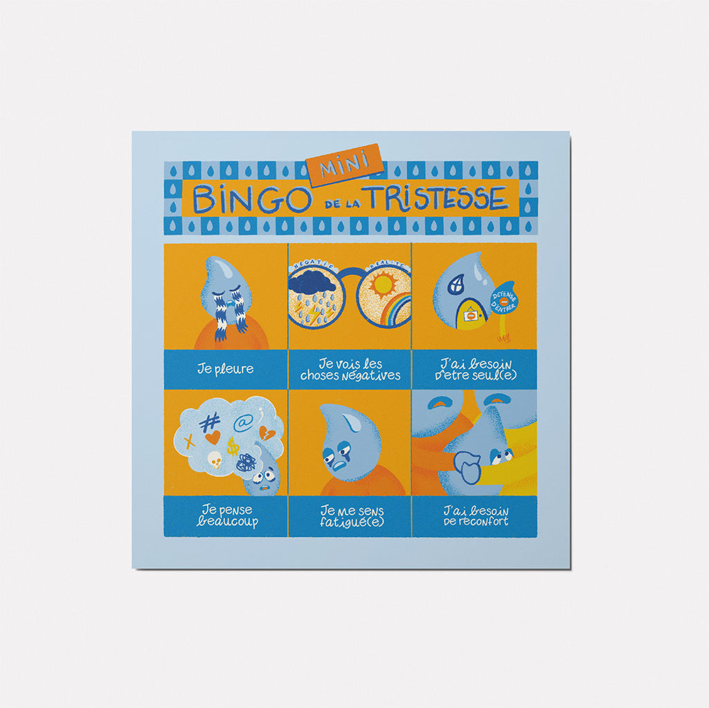 Bingo de mes émotions