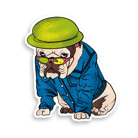 Stickers Holographique Doggy Bob