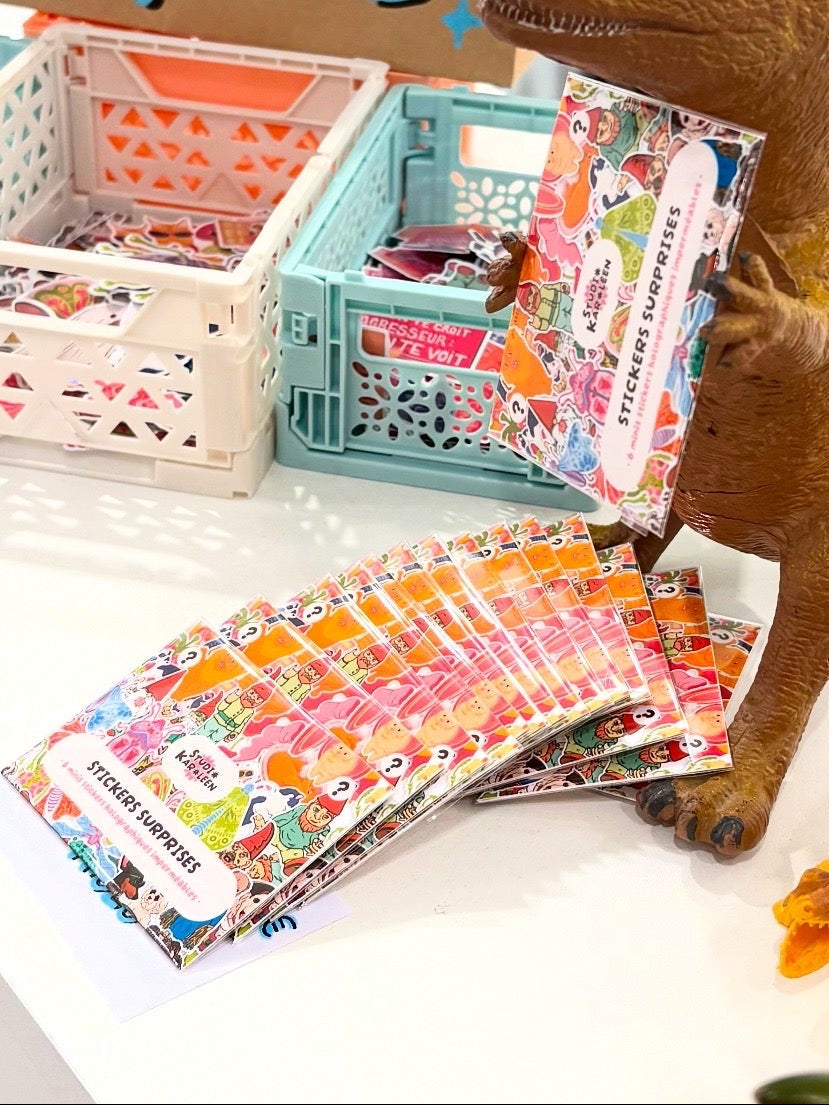 6 minis stickers surprise vol.1