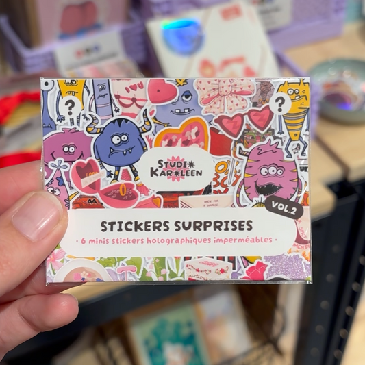 6 minis stickers surprise vol.2