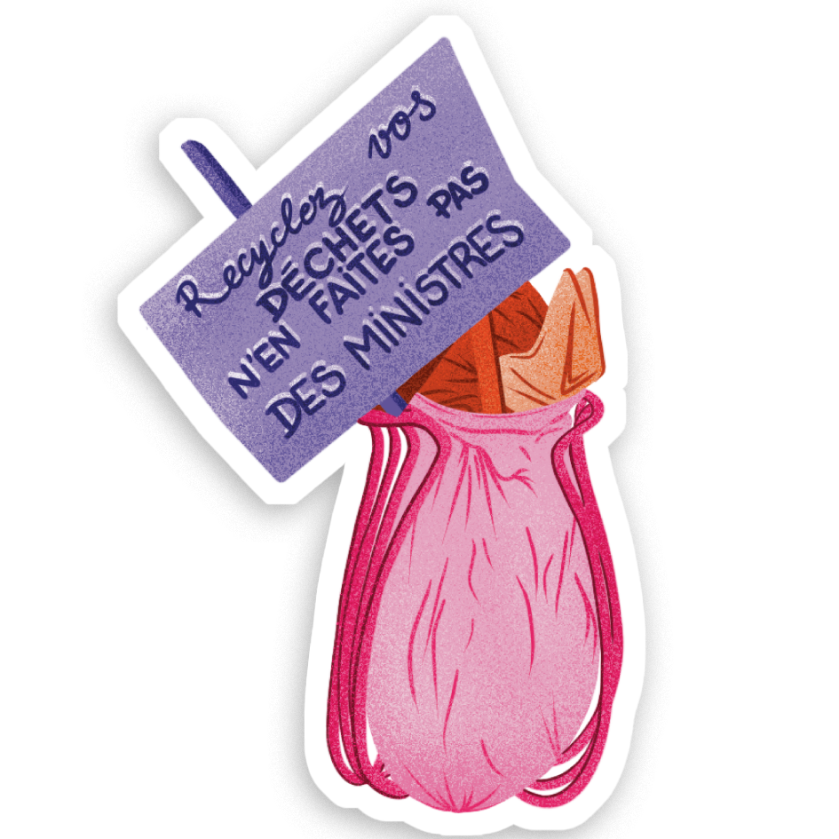 Sticker Holographique Une pour toutes au choix