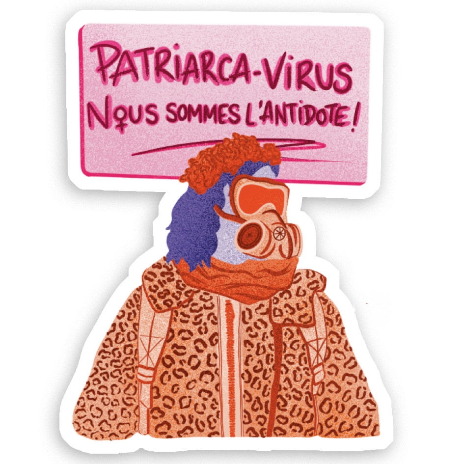 Sticker Holographique Une pour toutes au choix