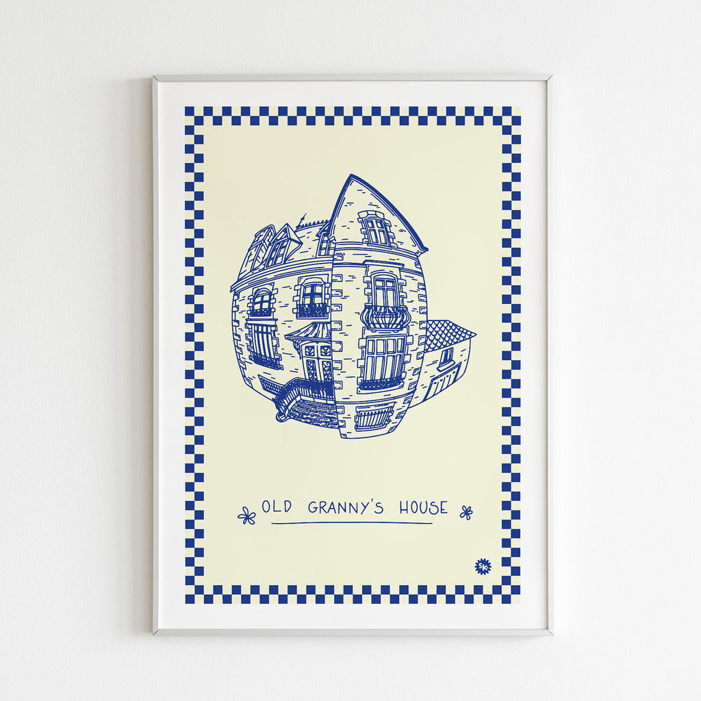 Affiche maison la Roseraie