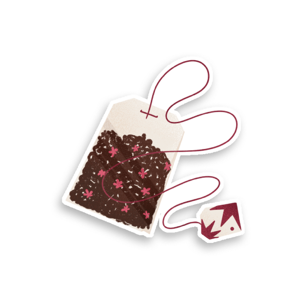 Sticker Holographique C'est l'heure du goûter au choix