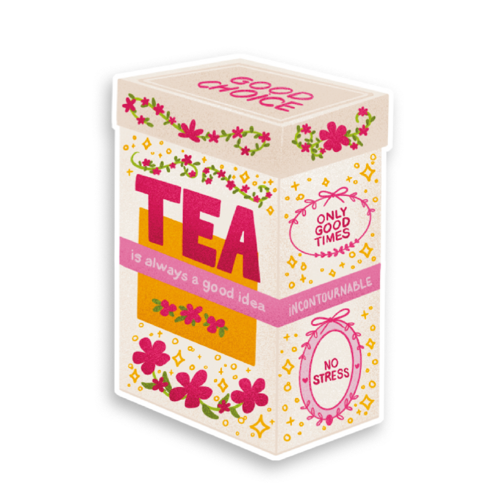 Sticker Holographique C'est l'heure du goûter au choix