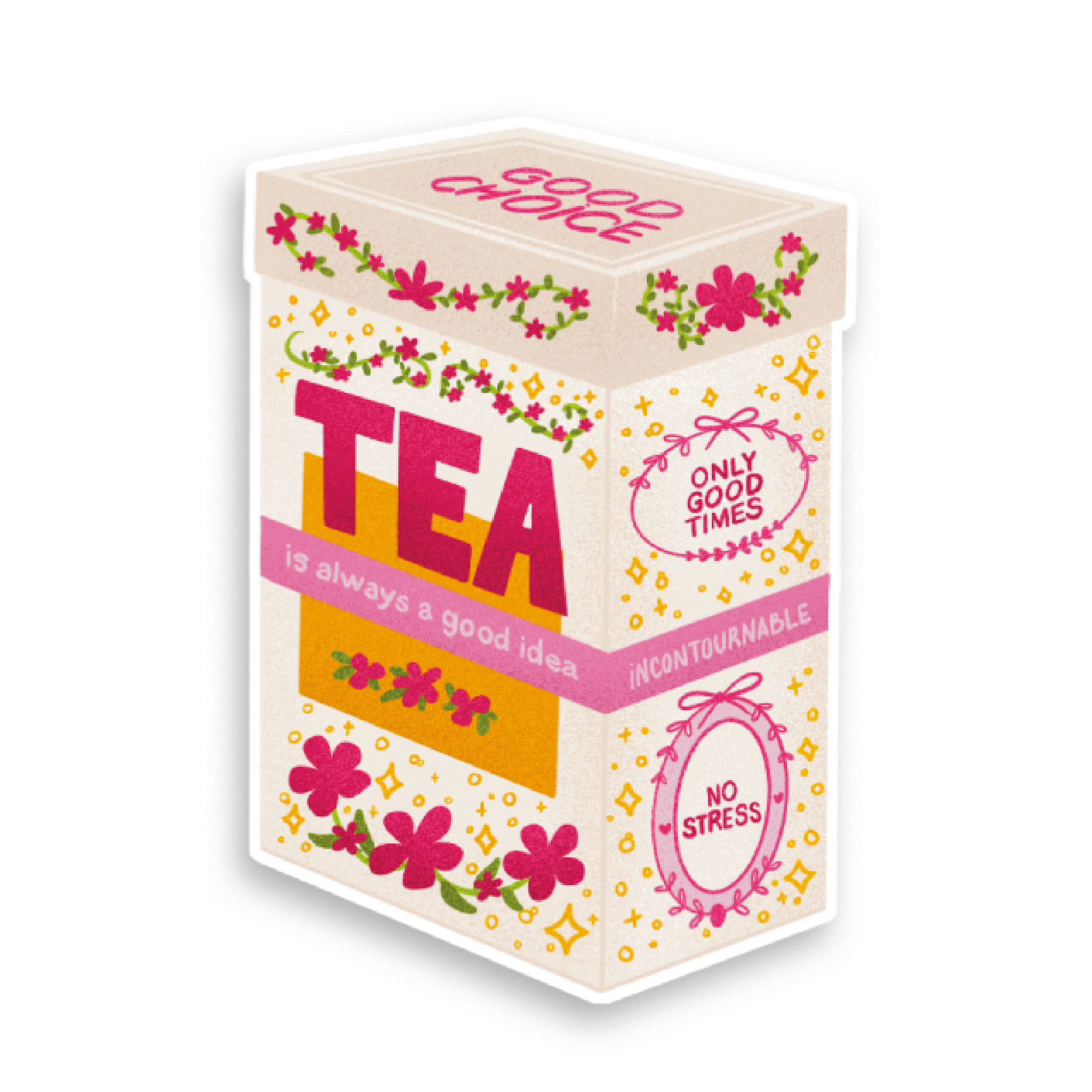 Milkshake Holographic Stickers