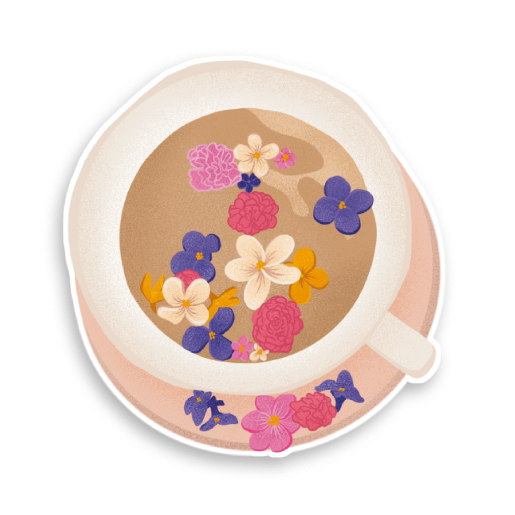 Sticker Holographique C'est l'heure du goûter au choix