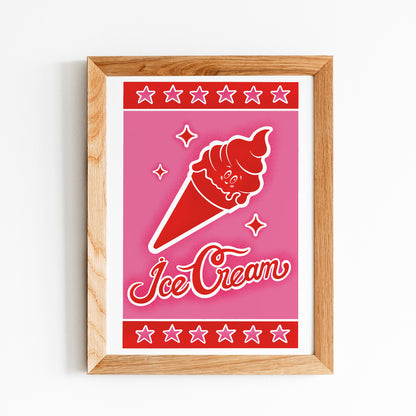 Affiche Ice cream