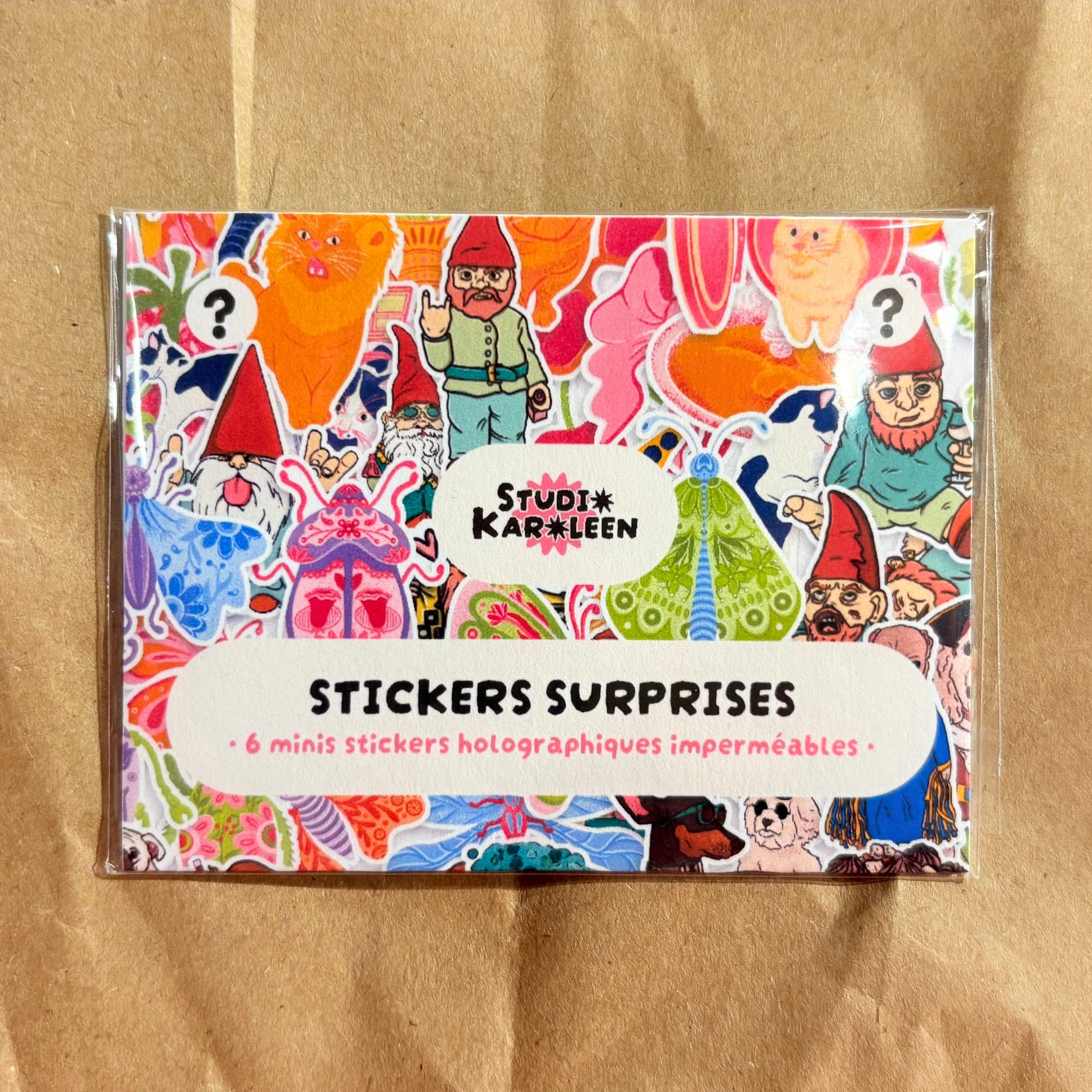 6 minis stickers surprise vol.1