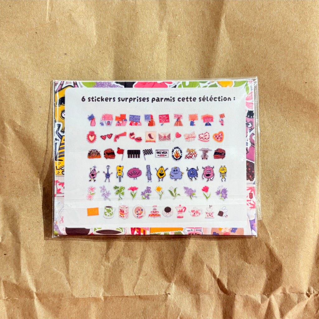 6 minis stickers surprise vol.2