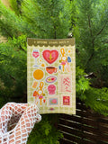 September trinkets sticker sheet