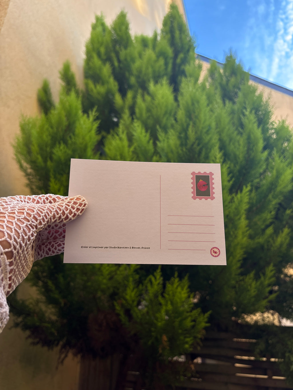 Carte postale You light up my life