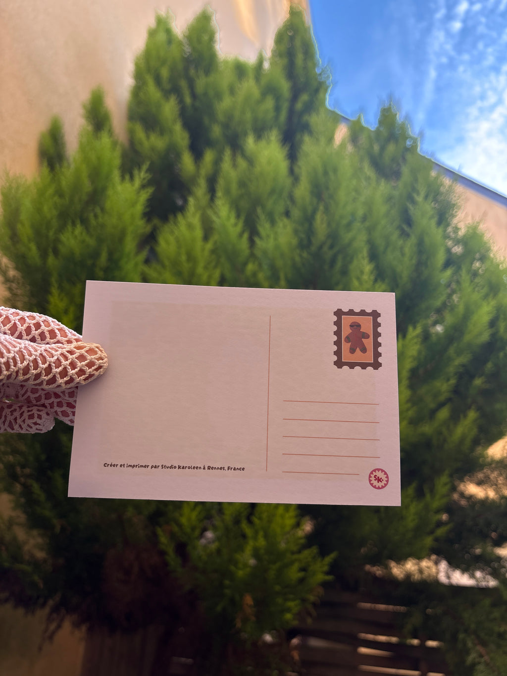 Carte postale Dear Santa...