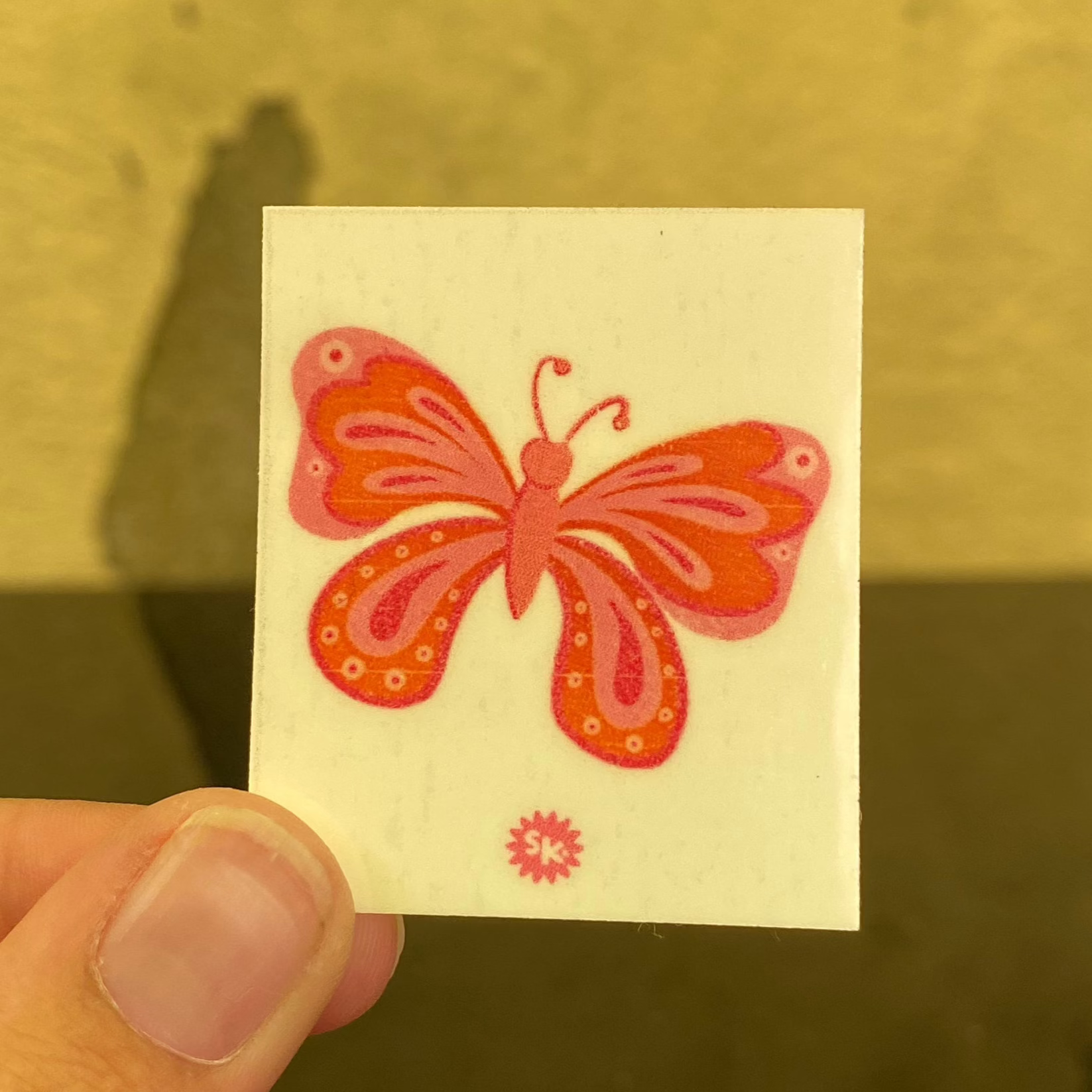 Tatouages éphémères à l'unité