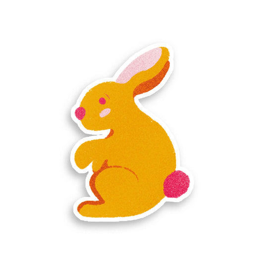 Stickers Holographique Lapin