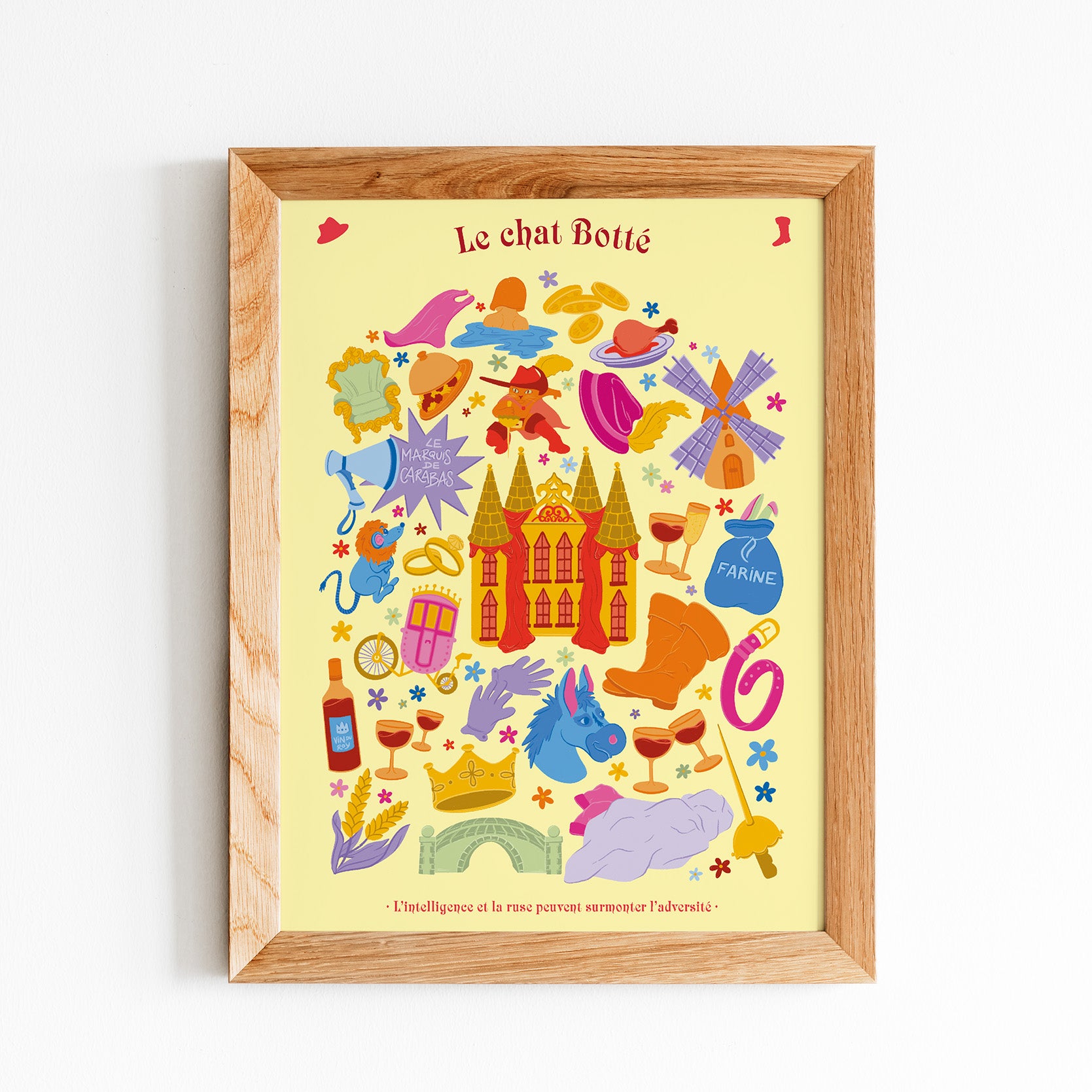 Affiche Le chat Botté