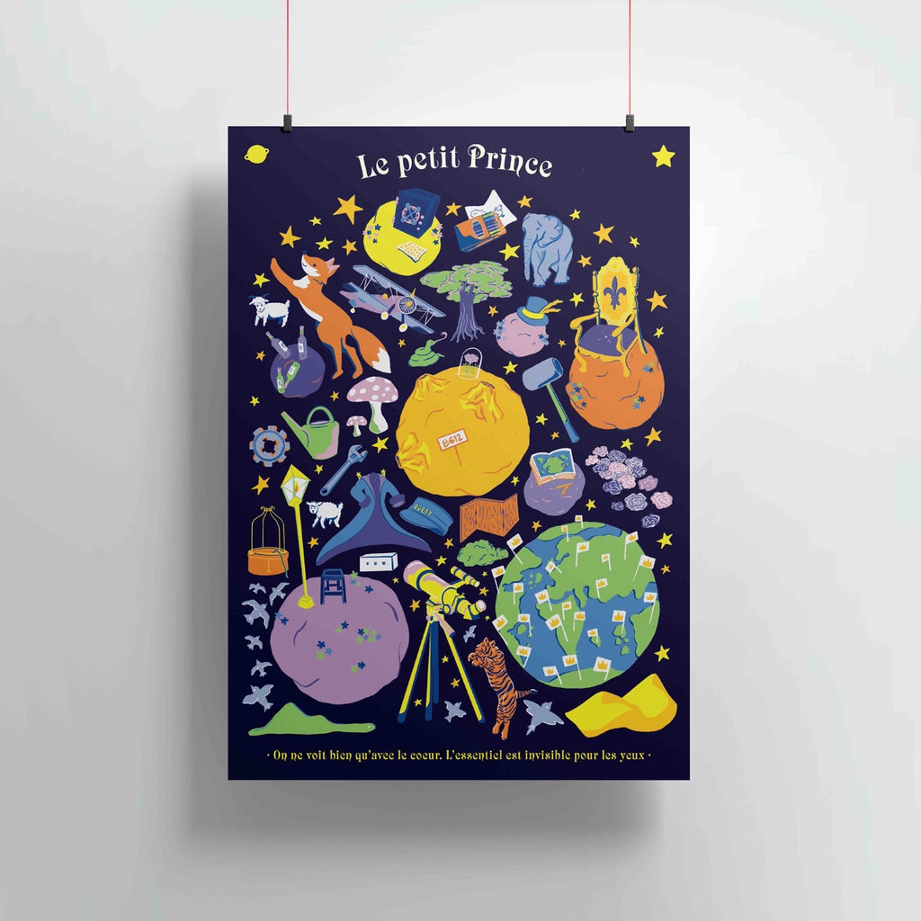 Affiche Le petit Prince