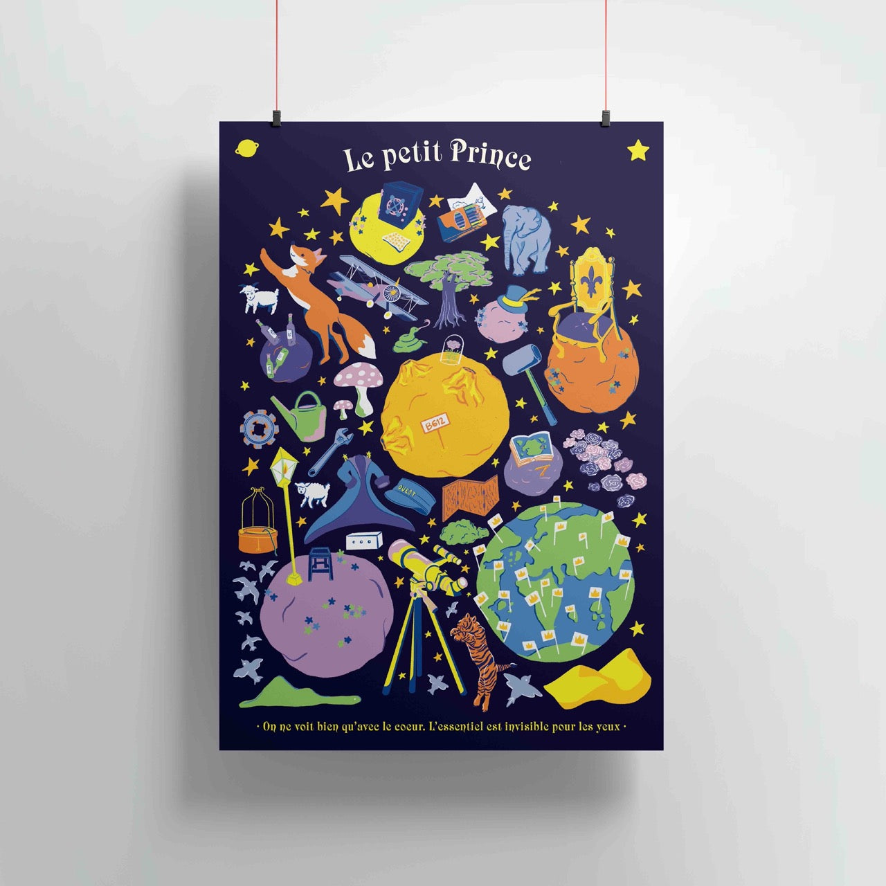 Affiche Le petit Prince