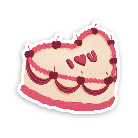 Holografische Milchshake-Aufkleber