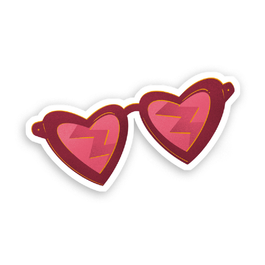 Holografische Milchshake-Aufkleber