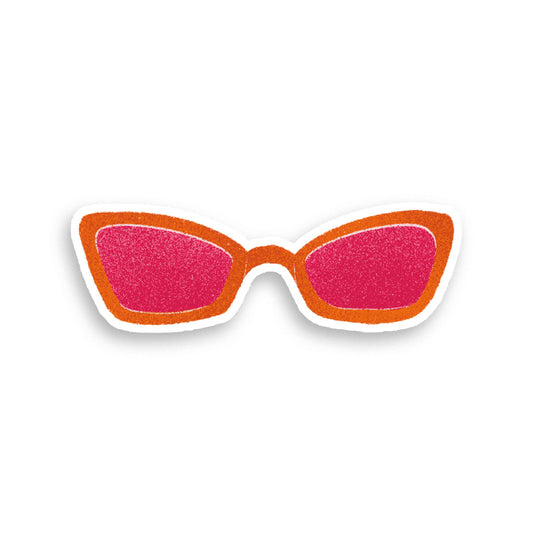 Stickers Holographique Sunglasses