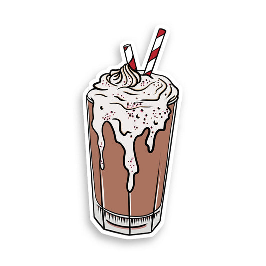 Stickers Holographique Milkshake