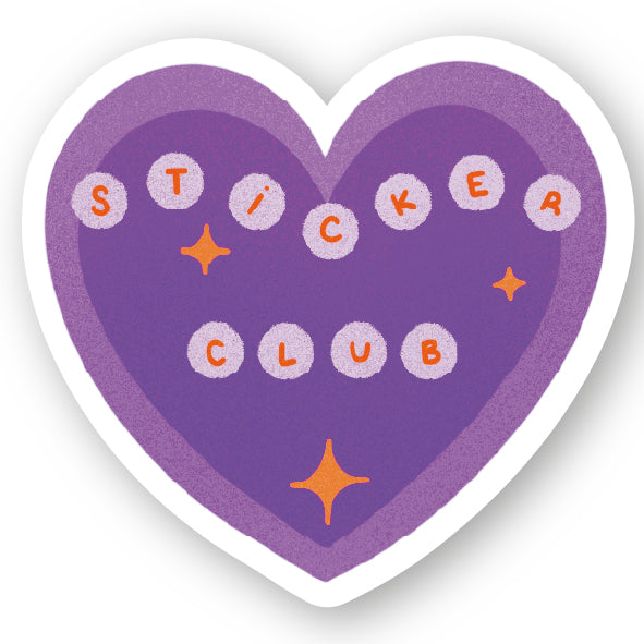Sticker Holographique à l'unité Love trinket
