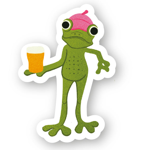 Sticker Holographique à l'unité Crapaud-tocollant