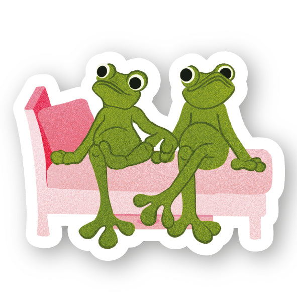 Sticker Holographique à l'unité Crapaud-tocollant