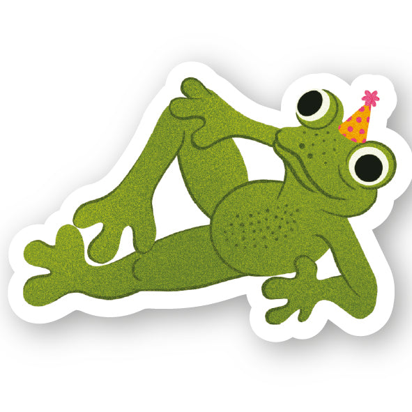 Sticker Holographique à l'unité Crapaud-tocollant