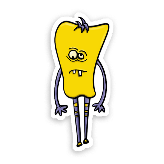 Holografische Milchshake-Aufkleber