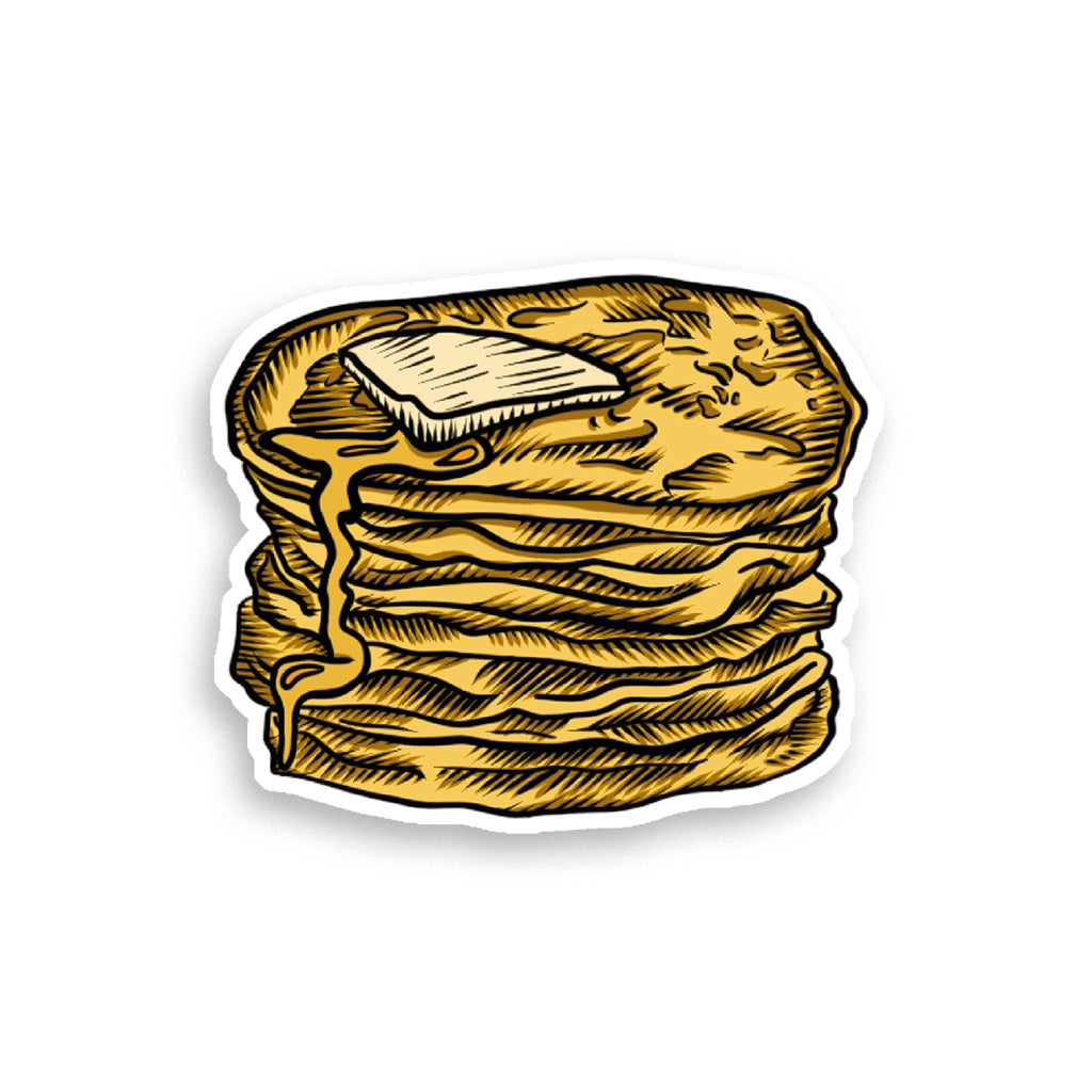 Holographic Butter Pancakes Stickers