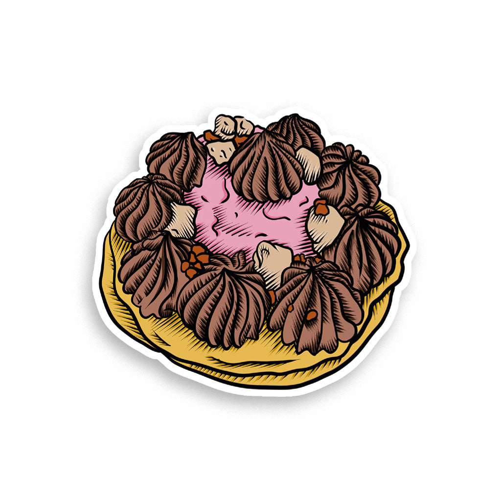 Sticker Holographique Sunday Brunch au choix