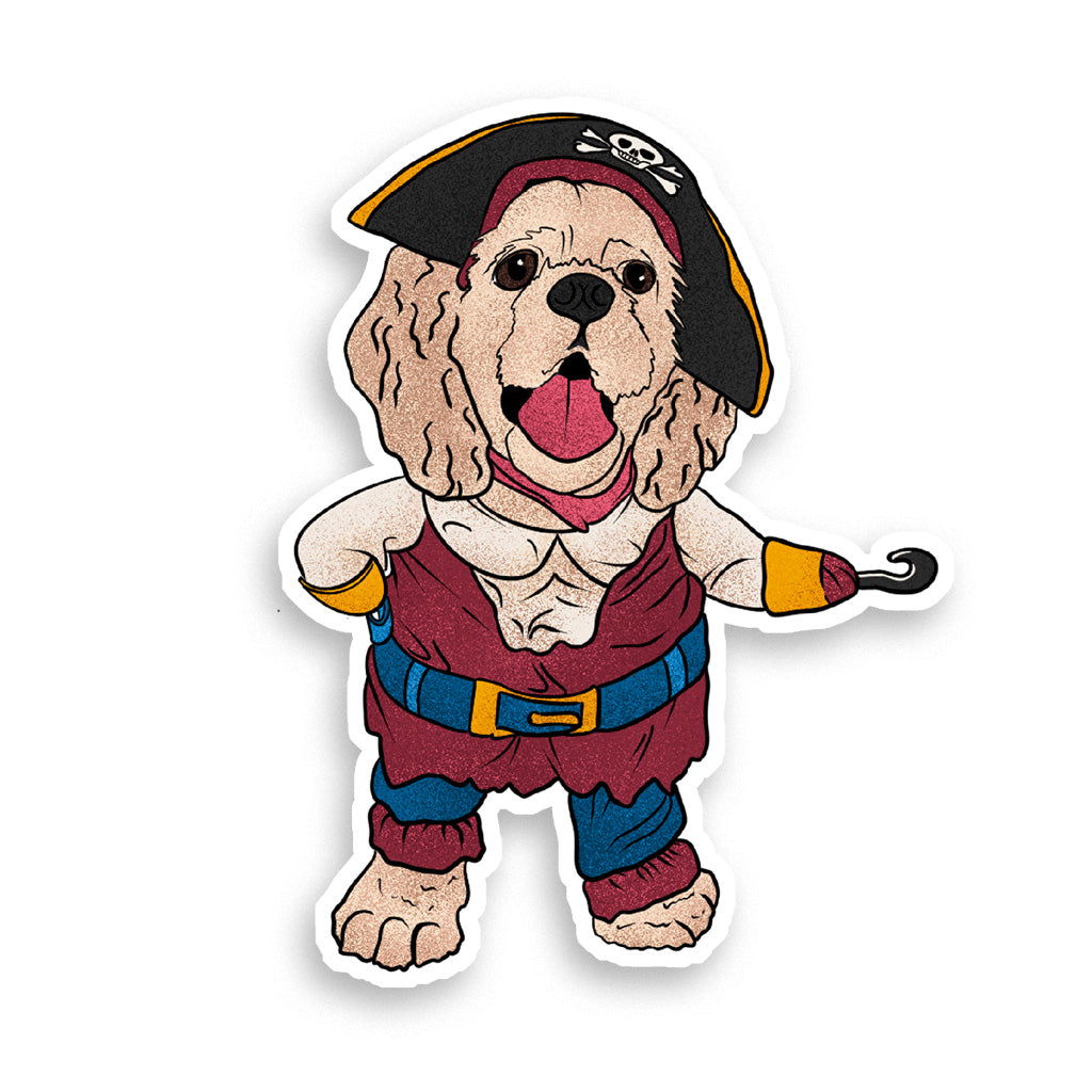 Stickers Holographique Pirate