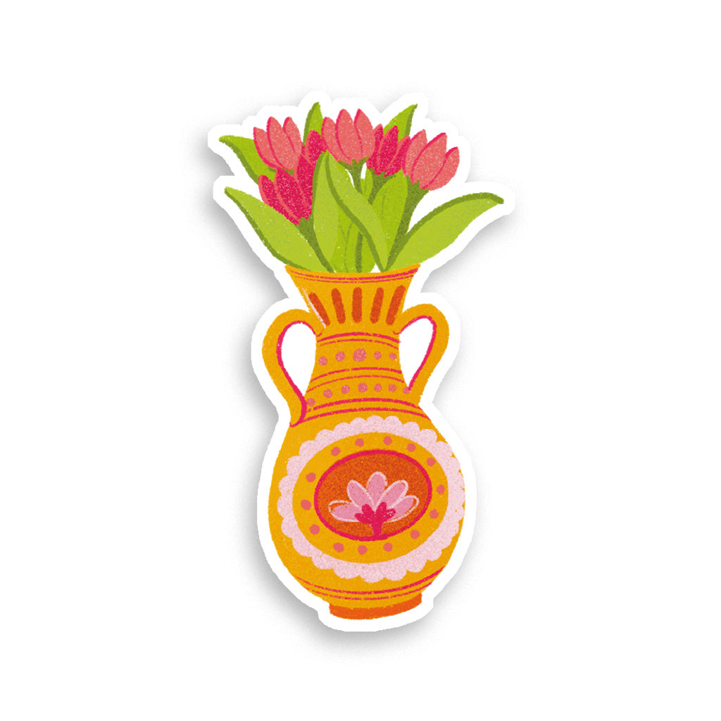 Stickers Holographique Vase