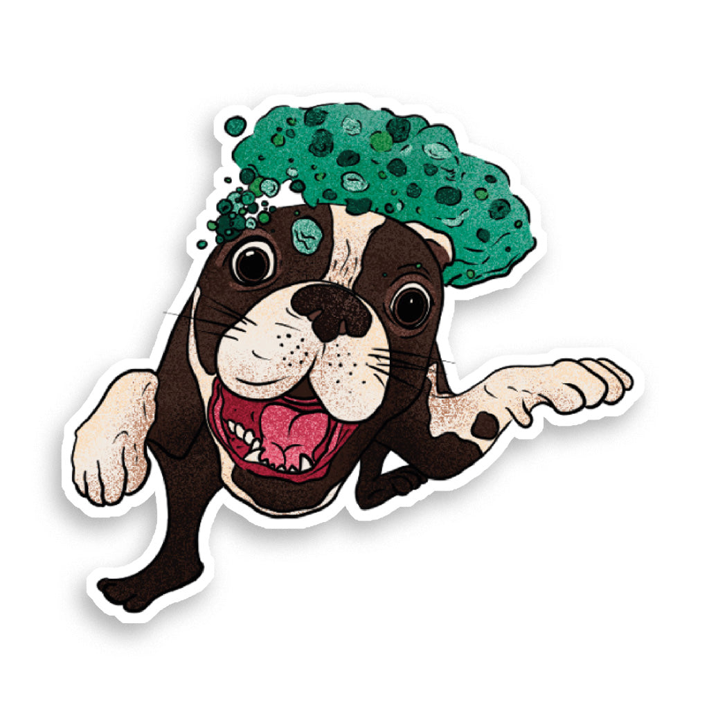 Stickers Holographique Waouf-tocollant au choix